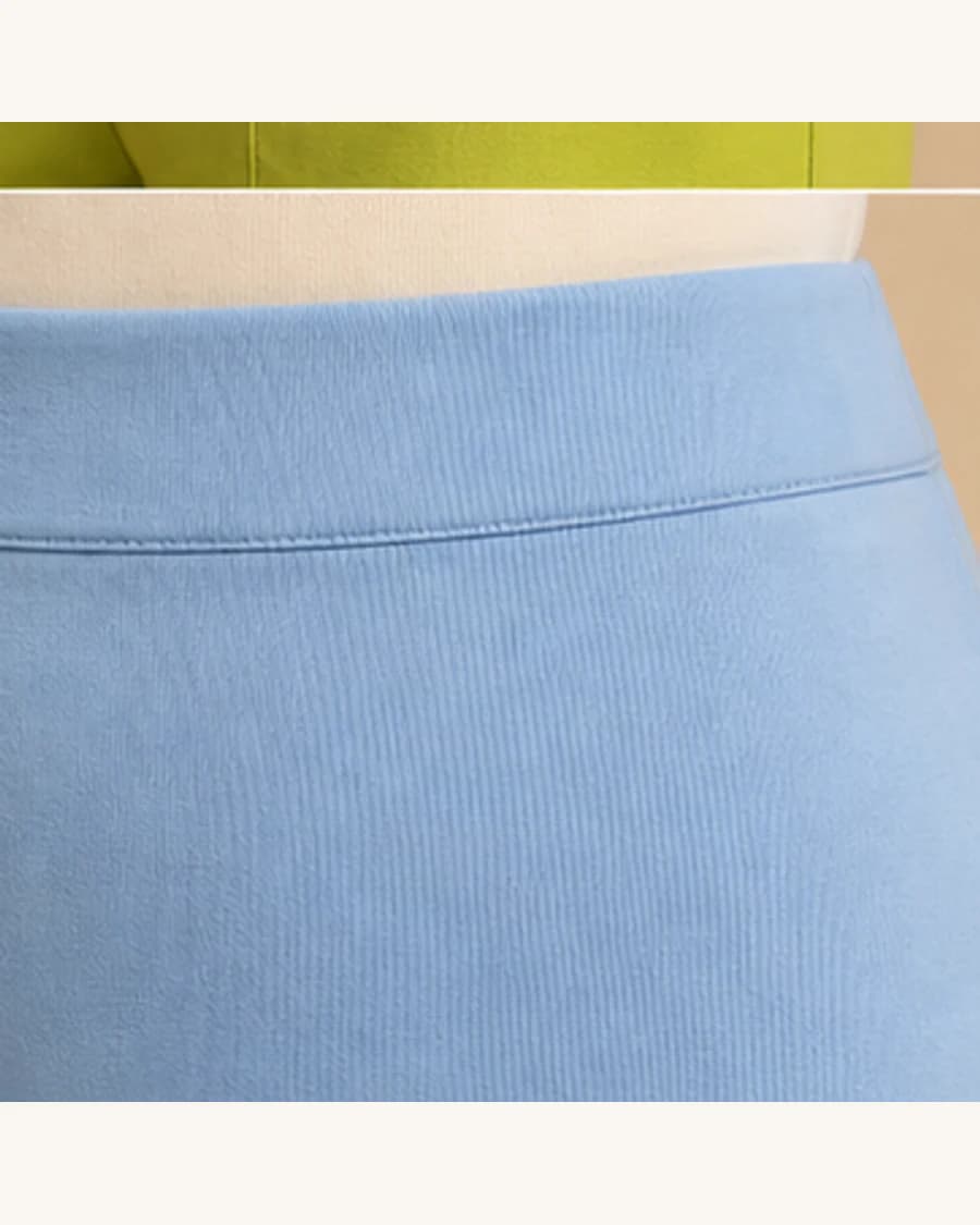 After Dark Column Skirt: close-up detail view
