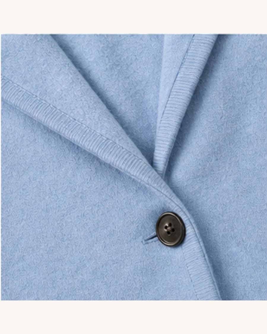Citylight Cropped Blazer: close-up detail view