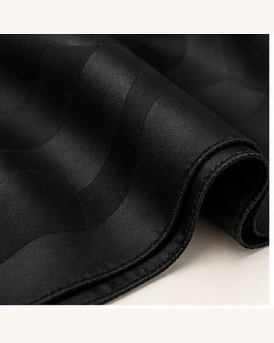Colour Pop Silk Touch Scarf: close-up detail view