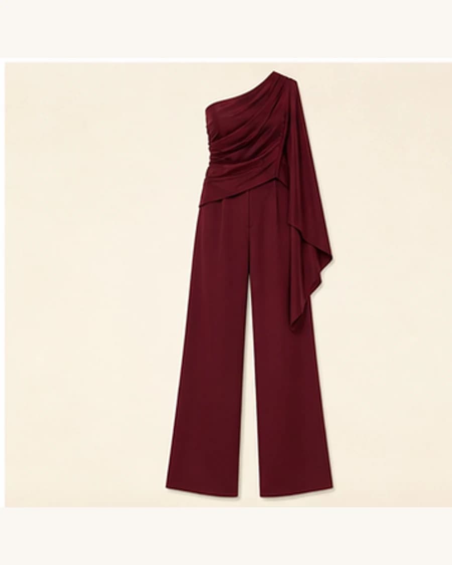 Evening Drape Set: product-only view