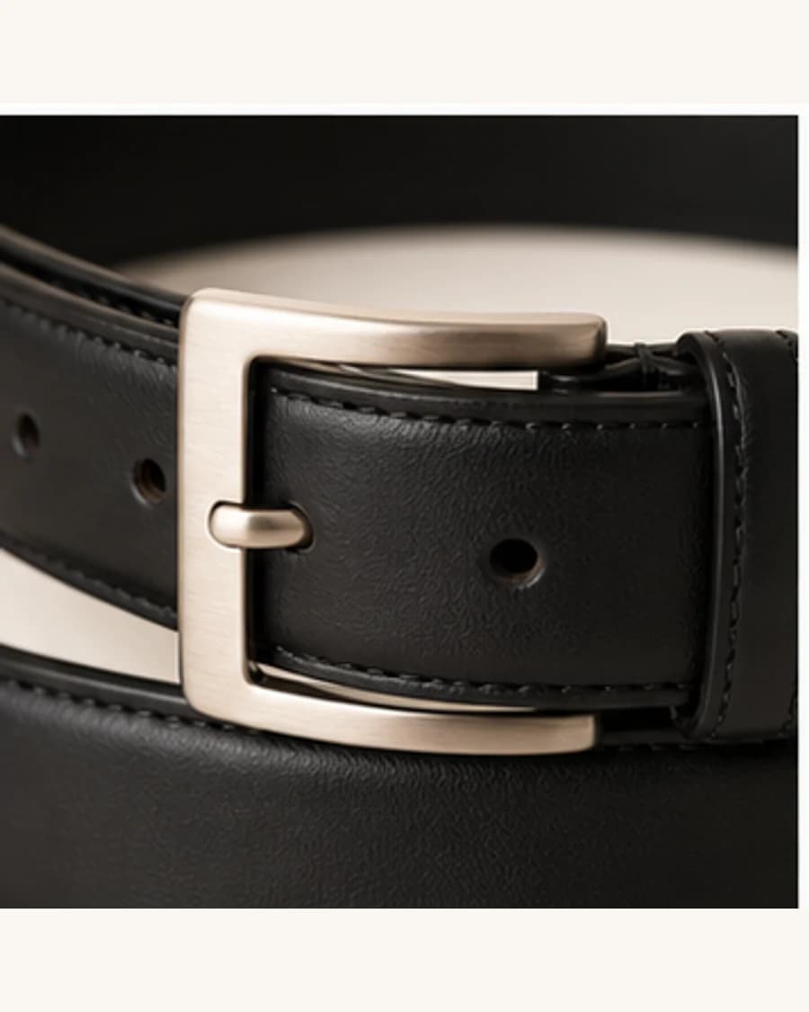 Everyday Belt: close-up detail view