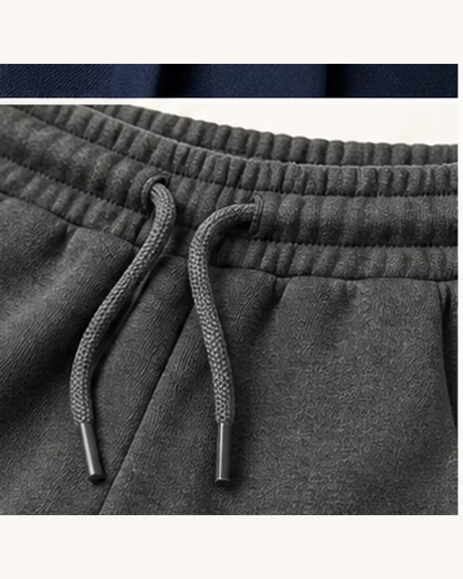 Everyday Joggers: close-up detail view