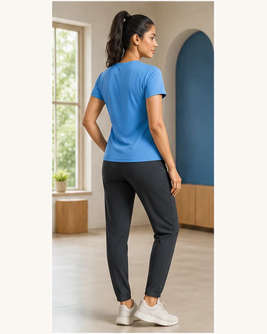 Form Training Tee: three-quarter styling view