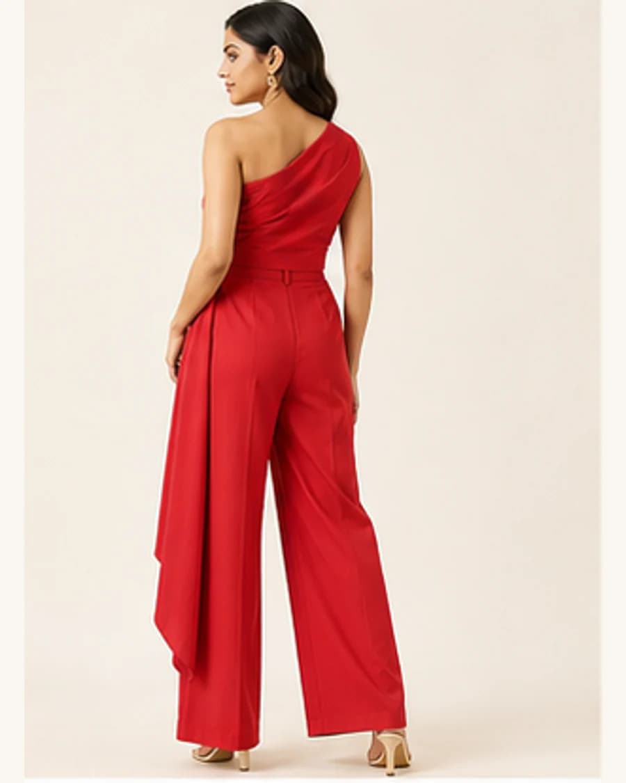 Gallery Drape Co Ord Set: three-quarter styling view