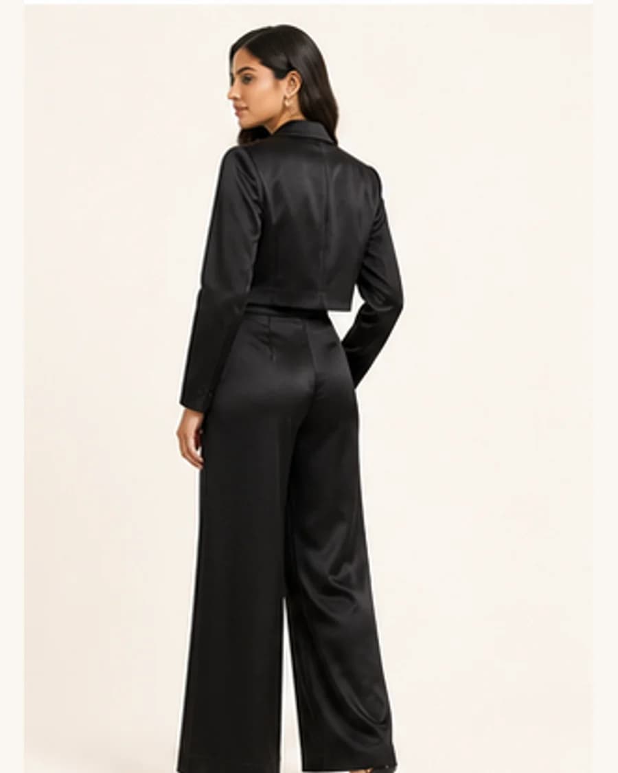 Gallery Tailored Co Ord Set: three-quarter styling view