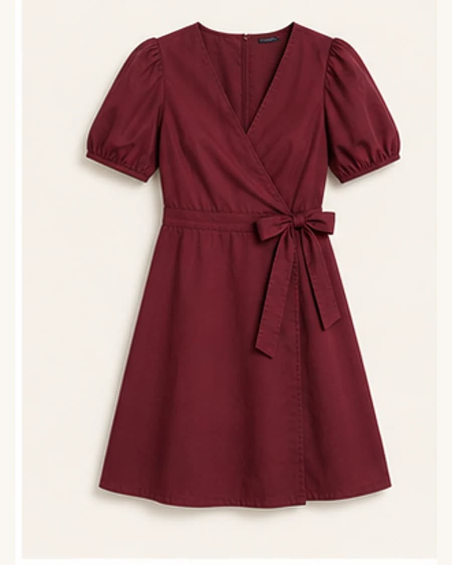 Gallery Wrap Mini Dress: product-only view