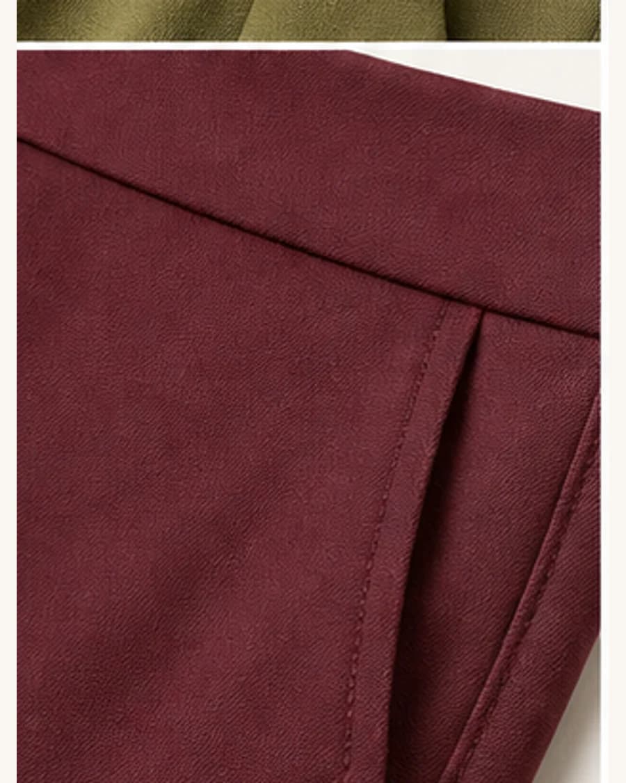 Harbour Cigarette Trouser: close-up detail view