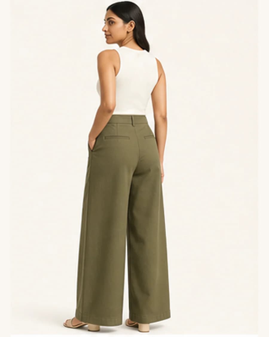Harbour Fluid Palazzo: three-quarter styling view