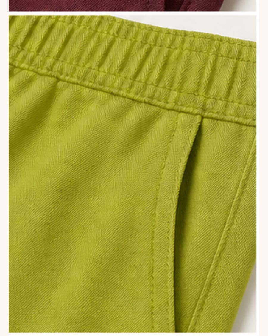 Harbour Pull On Pant: close-up detail view