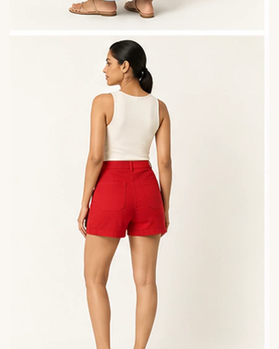 Harbour Utility Short: three-quarter styling view