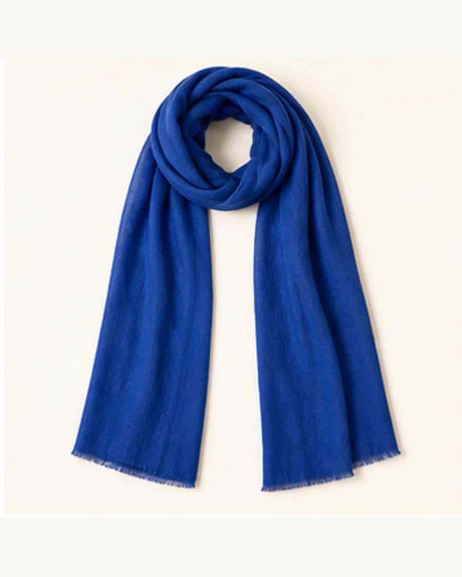 Long Colour Scarf: product-only view