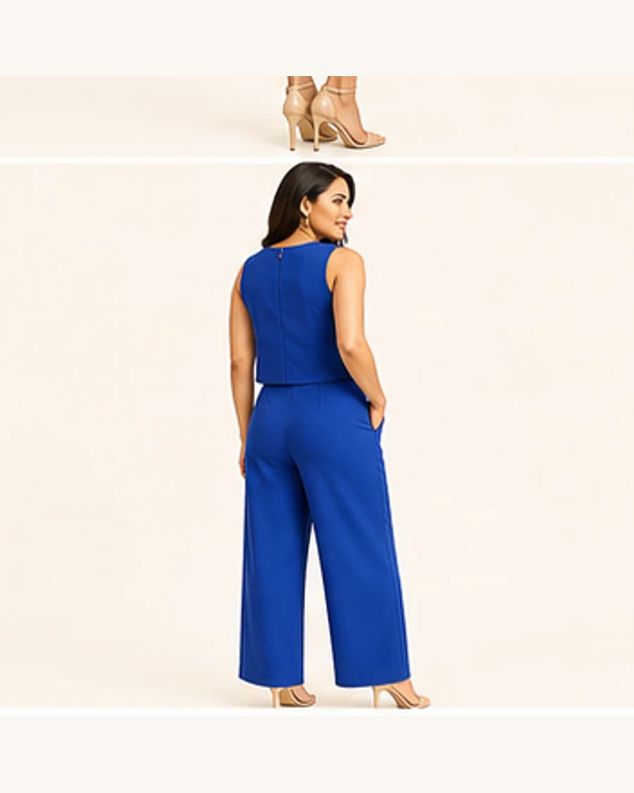 Matching Co Ord Set: three-quarter styling view
