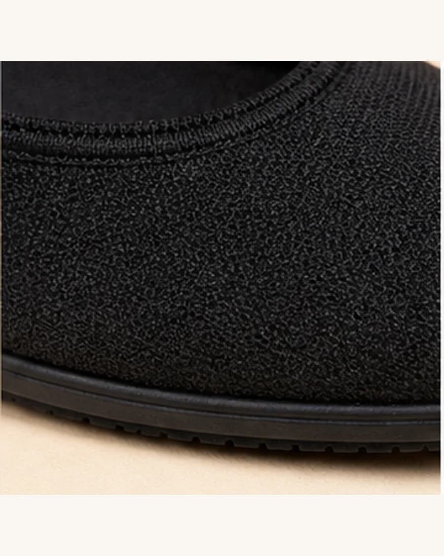 Metro Ballet Flat: close-up detail view