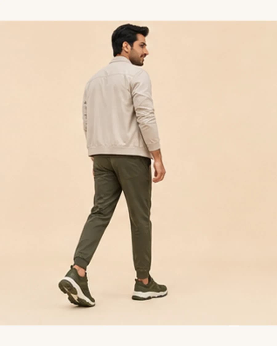 Metro Running Inspired Trainer: three-quarter styling view