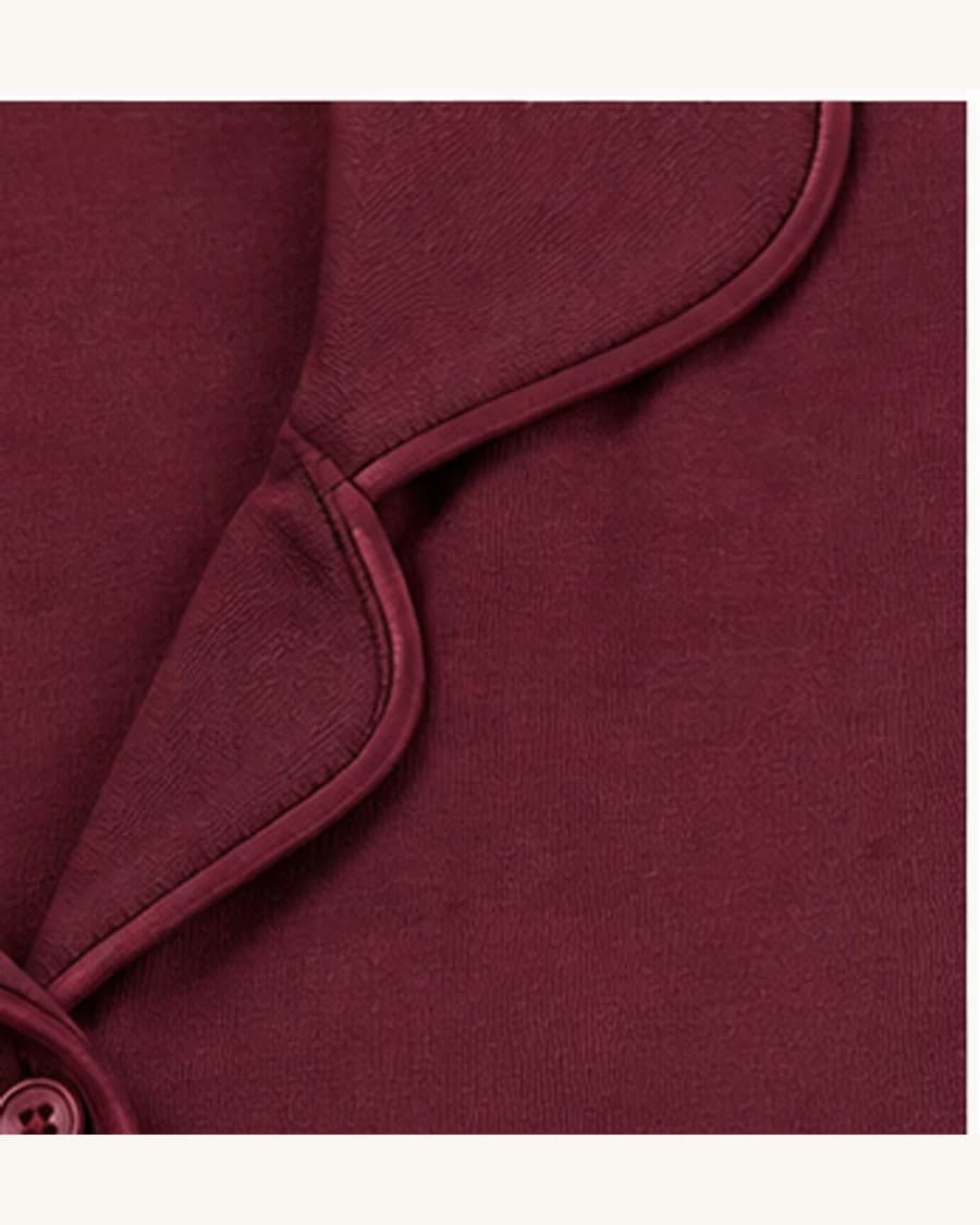 Moon Lounge Shirt: close-up detail view