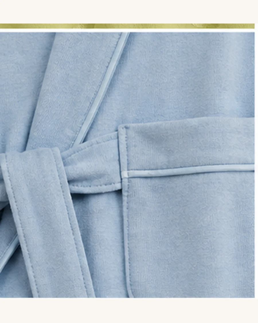Moon Soft Robe: close-up detail view