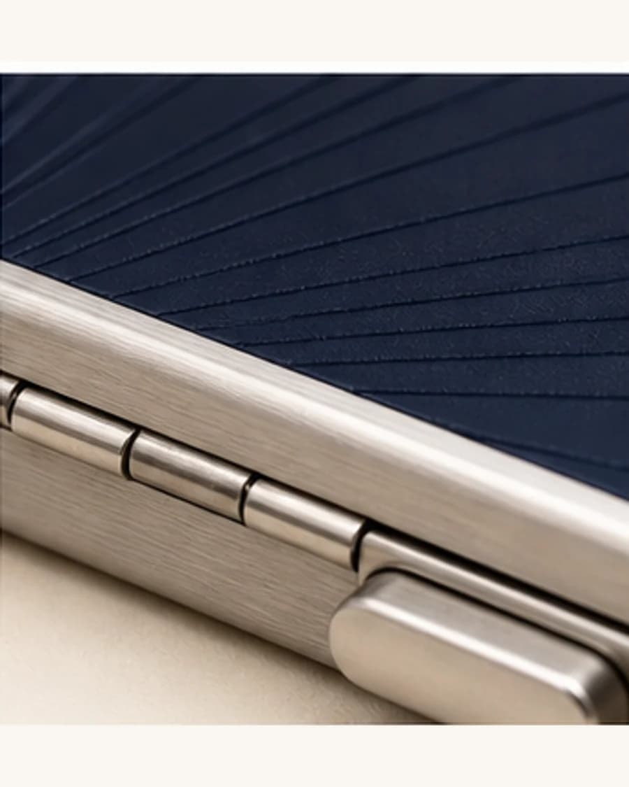 Moonlit Card Wallet: close-up detail view