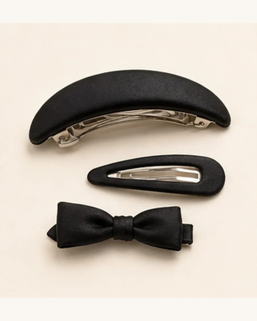 Moonlit Hair Clip Set: product-only view