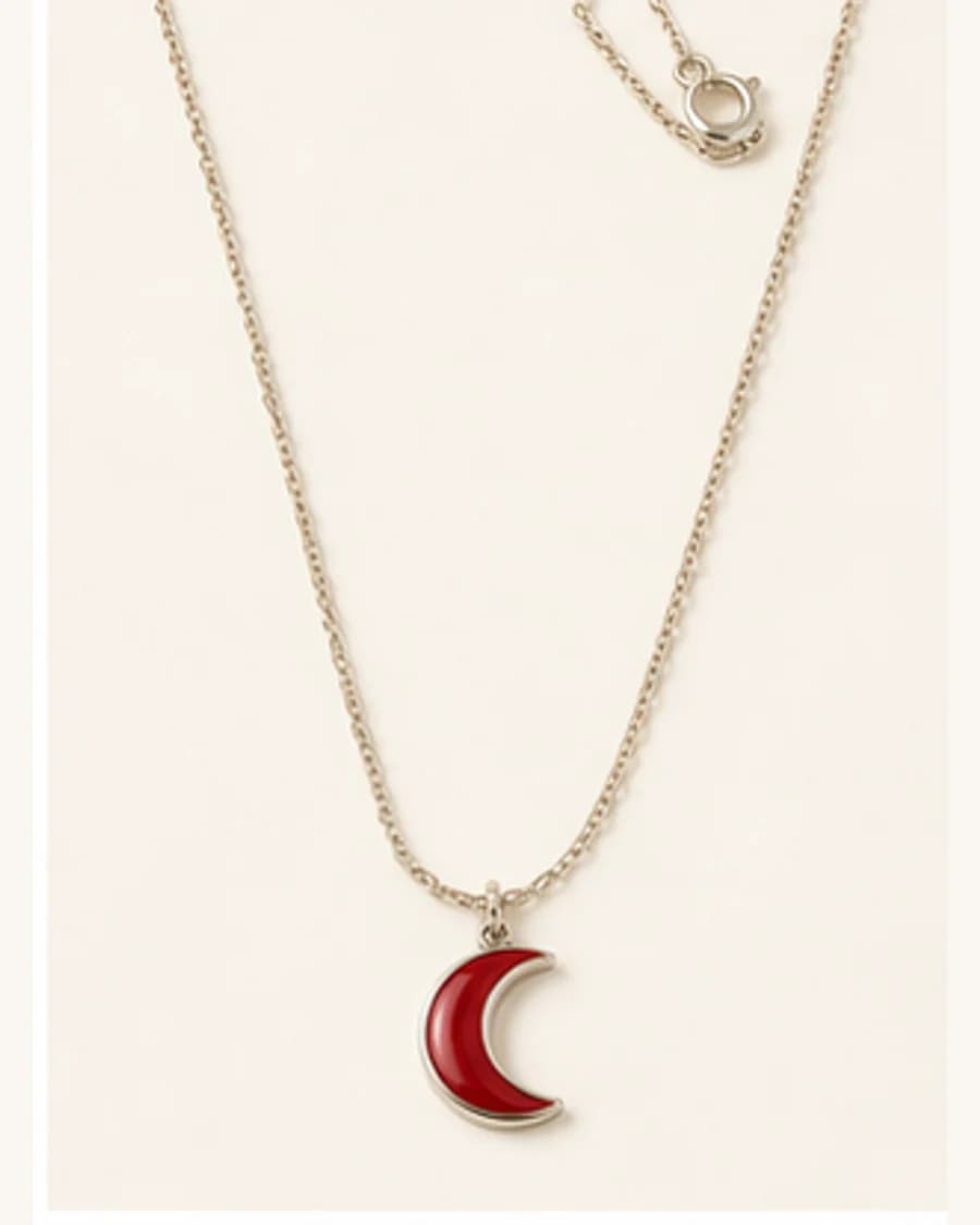 Moonlit Pendant Necklace: product-only view