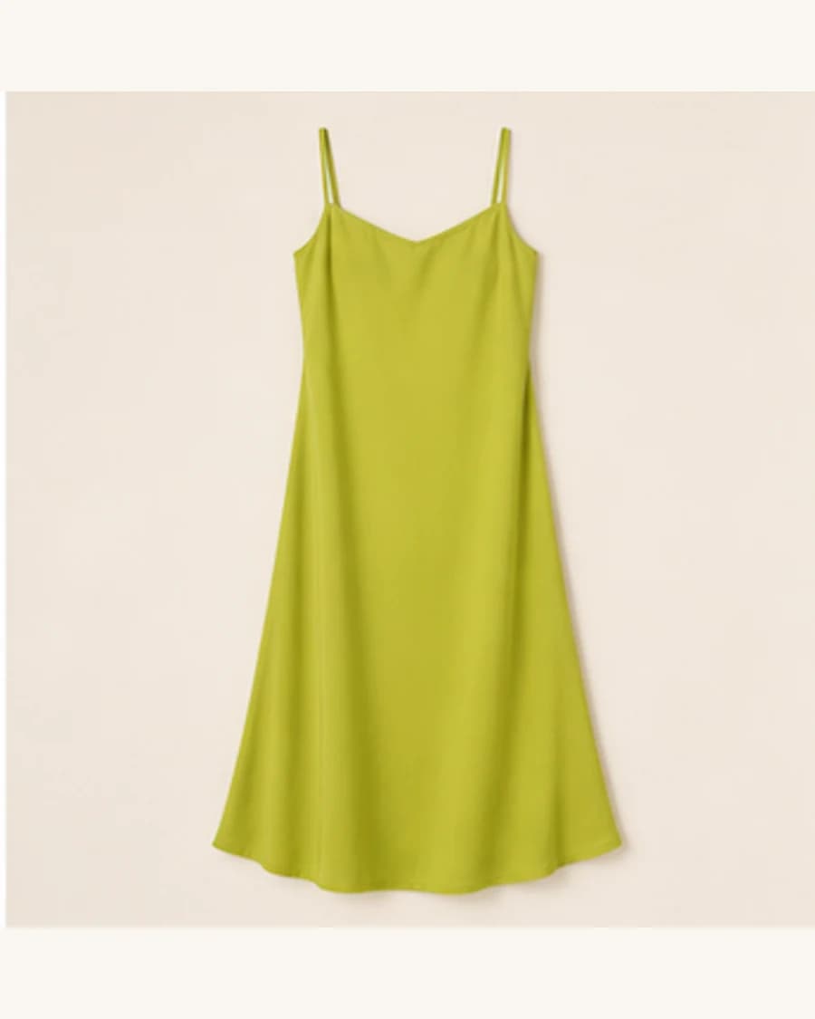 Moonlit Slip Dress: product-only view