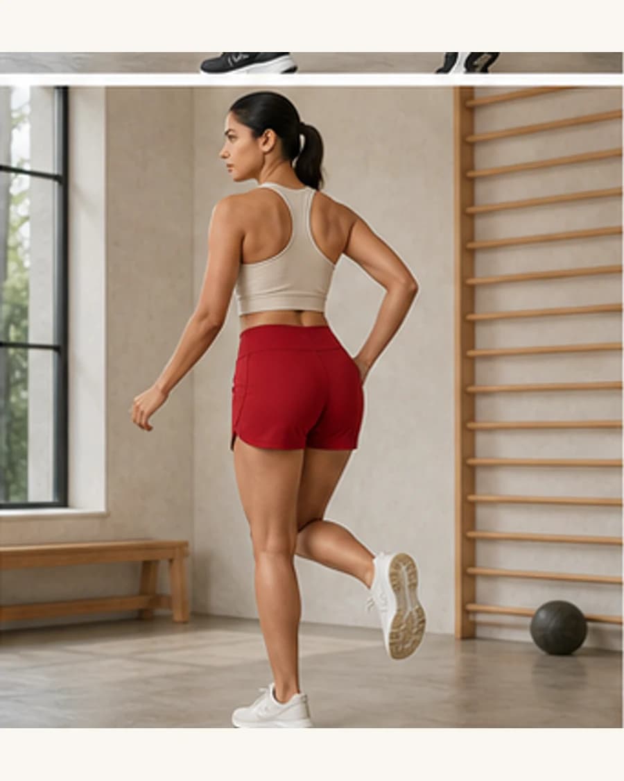 Motion Move Short: three-quarter styling view