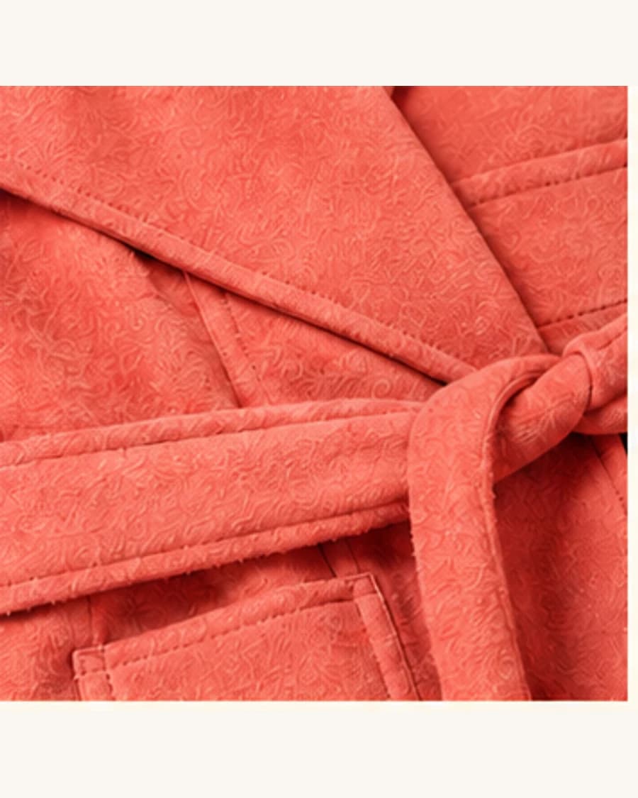 Northline Soft Trench: close-up detail view