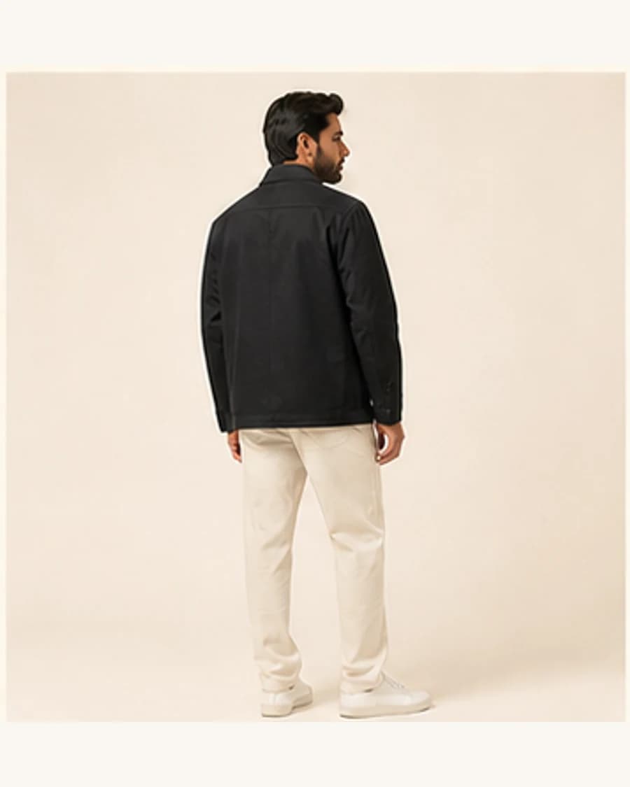 Northline Utility Jacket: three-quarter styling view