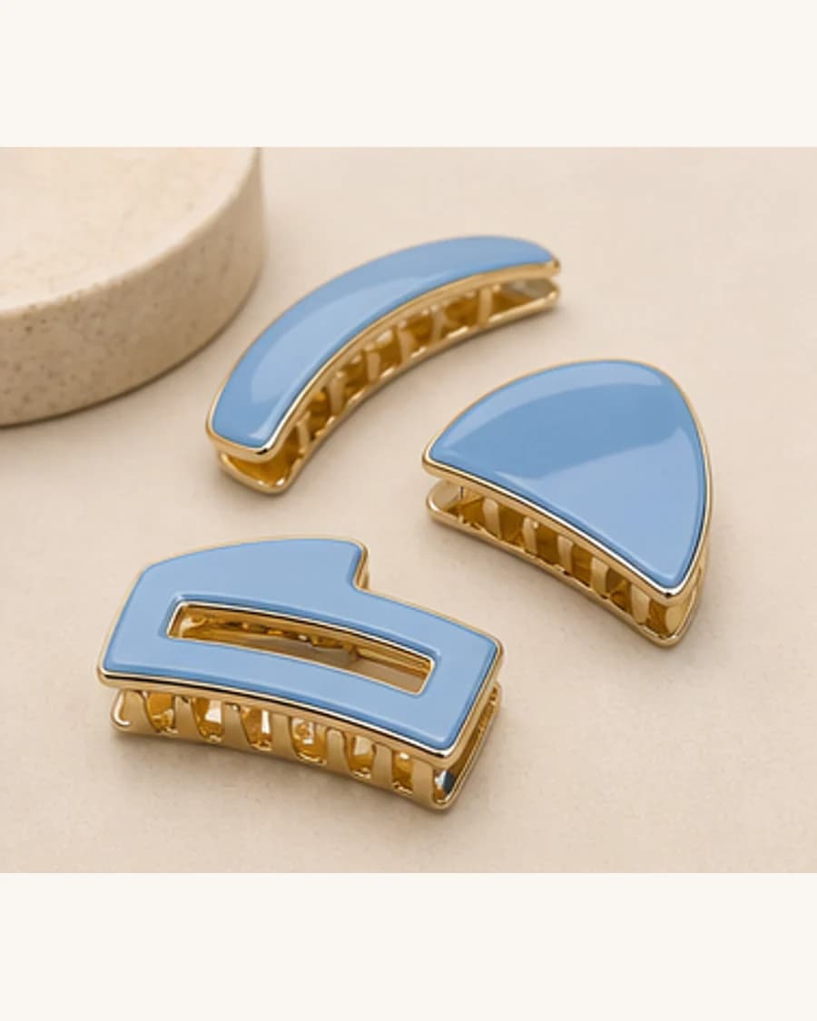 Orbit Hair Clip Set: product-only view