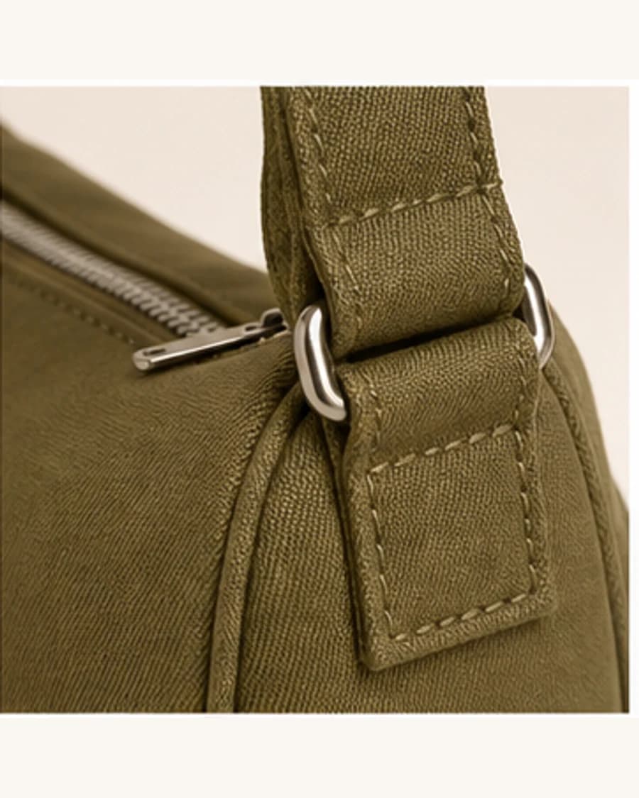Orbit Shoulder Bag: close-up detail view