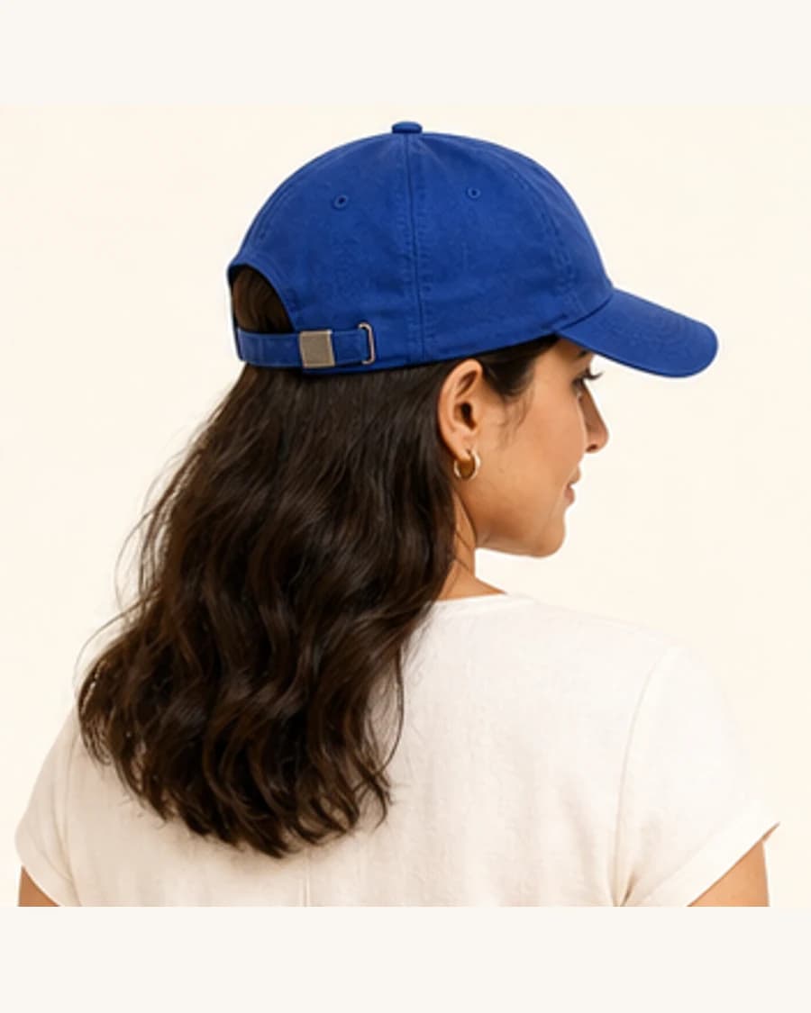 Panel Cap: three-quarter styling view