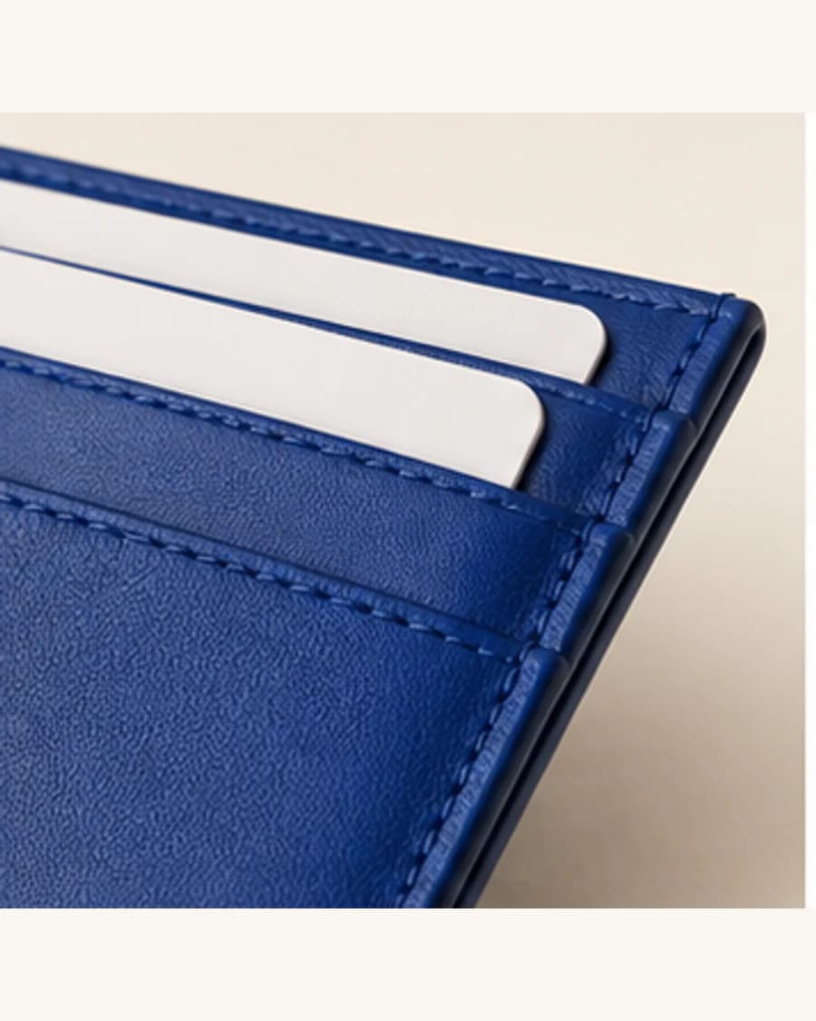 Pocket Card Holder: close-up detail view
