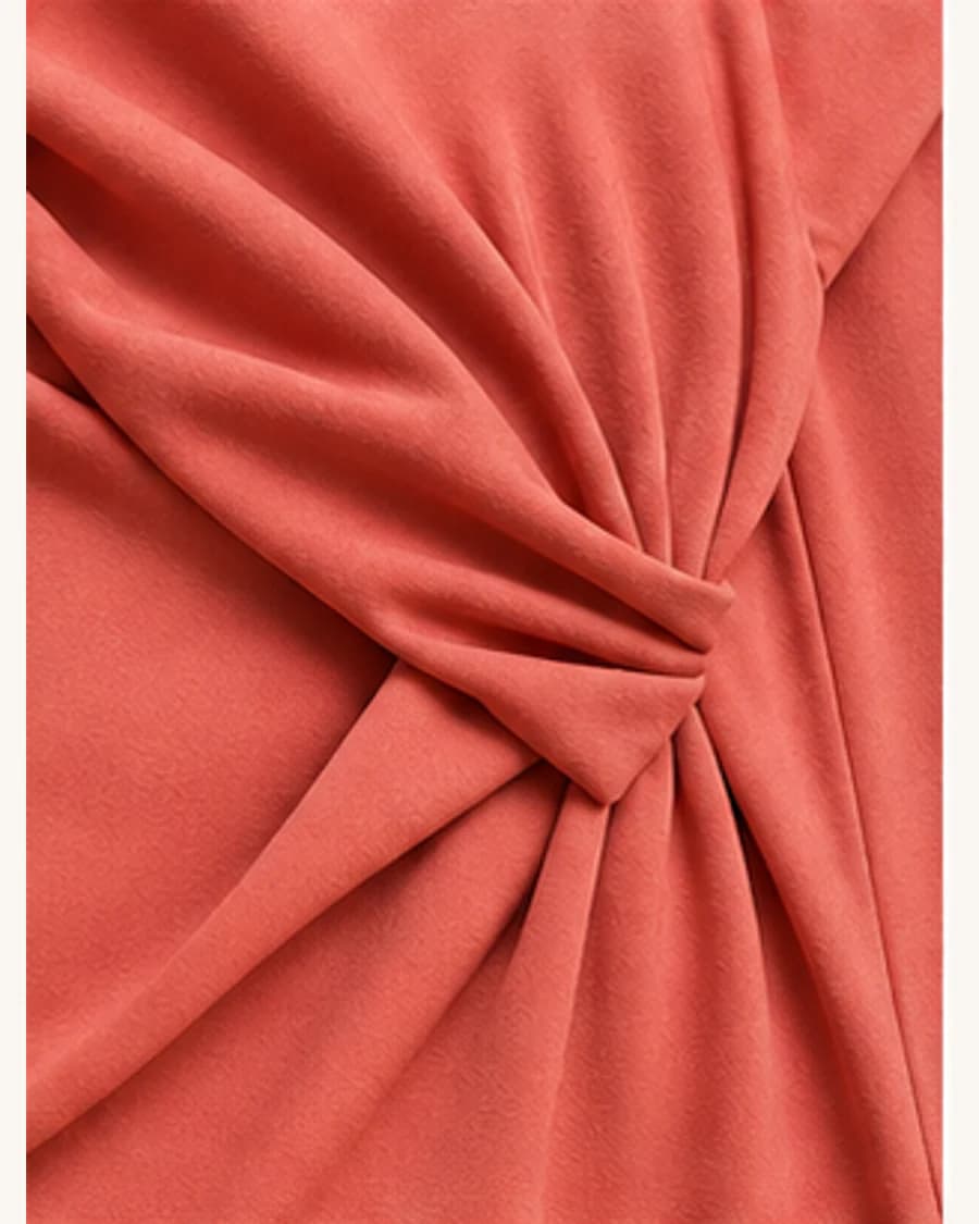 Riviera Drape Co Ord Set: close-up detail view