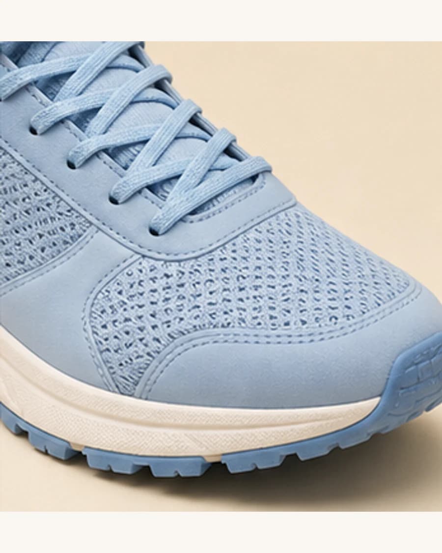 Riviera Running Inspired Trainer: close-up detail view