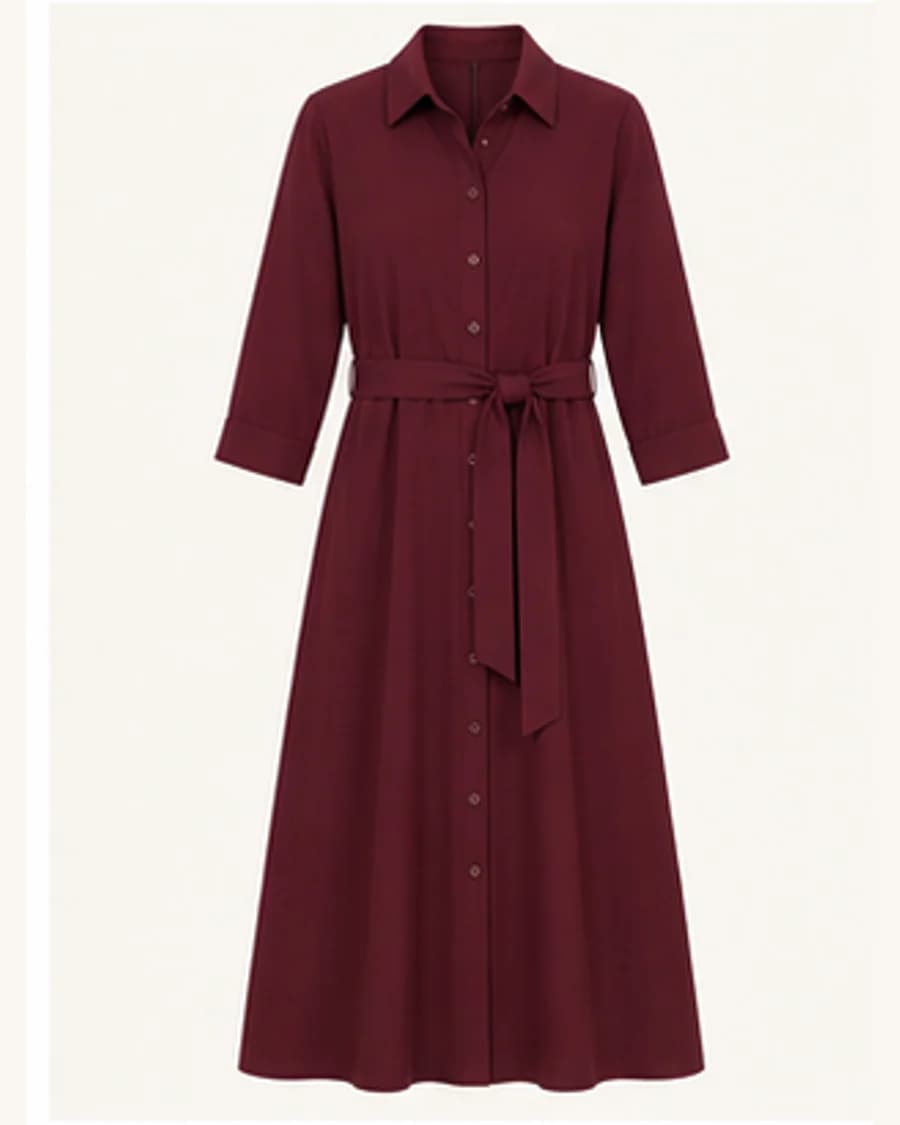 Riviera Shirt Dress: product-only view