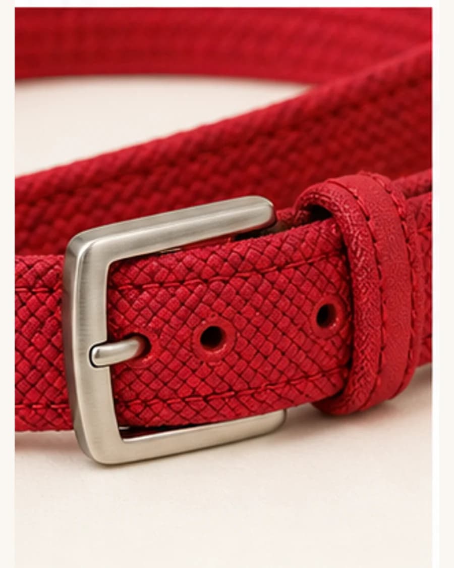 Riviera Slim Belt: close-up detail view