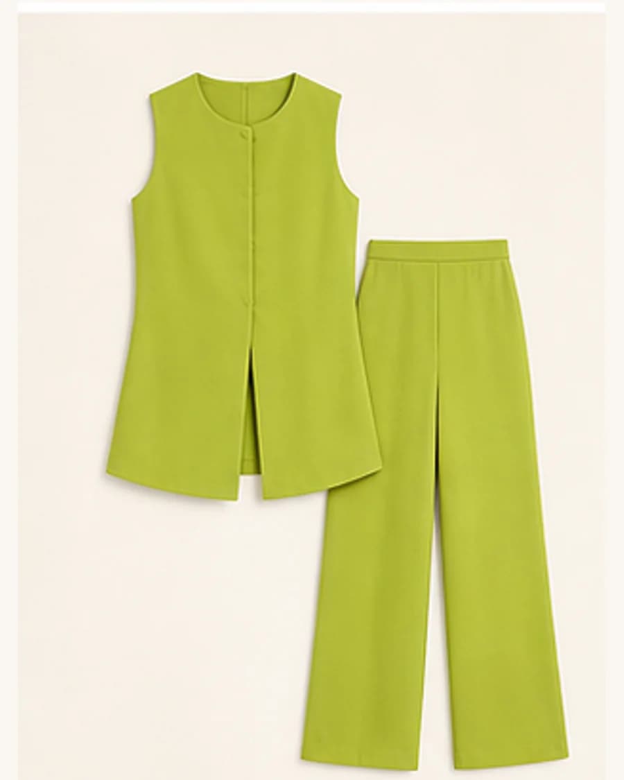 Solstice Tailored Co Ord Set: product-only view