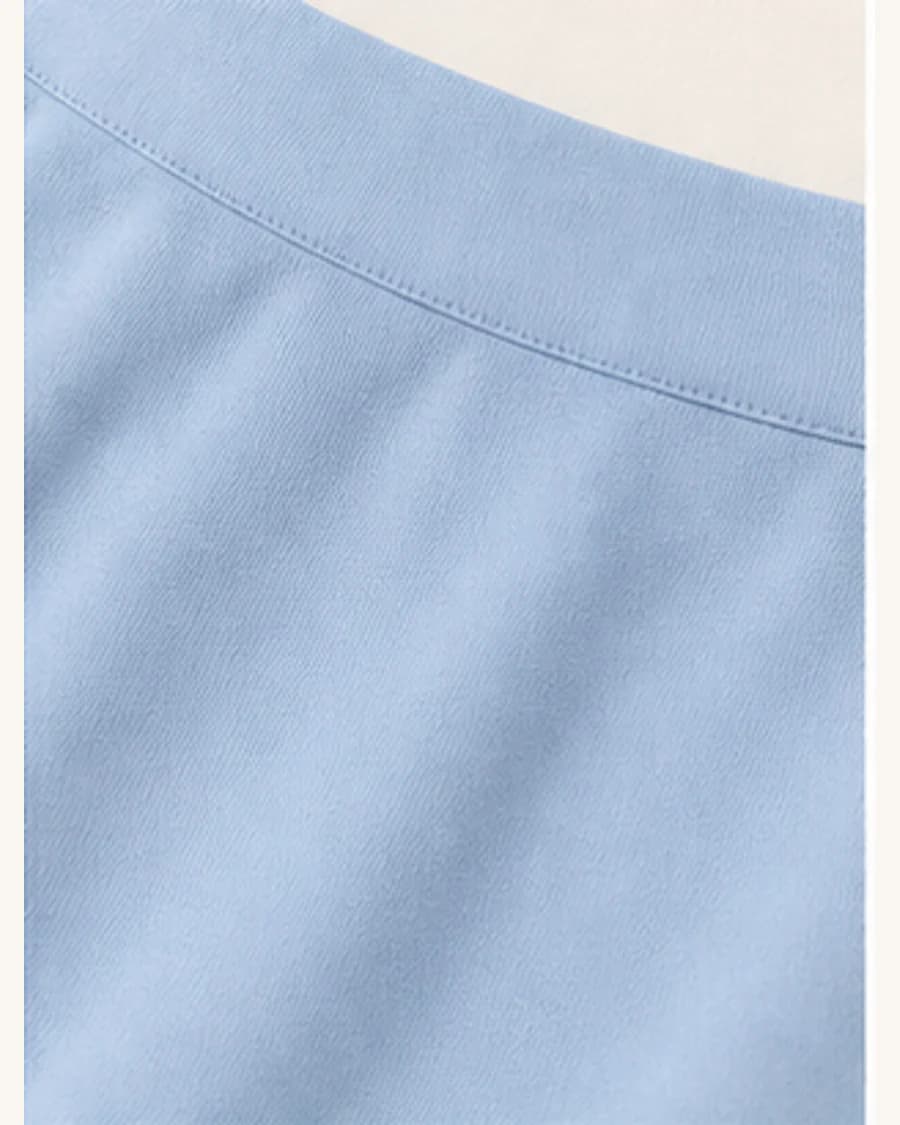 Studio Column Skirt: close-up detail view