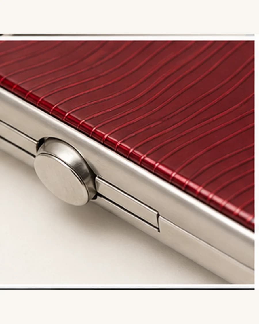 Terrain Card Wallet: close-up detail view