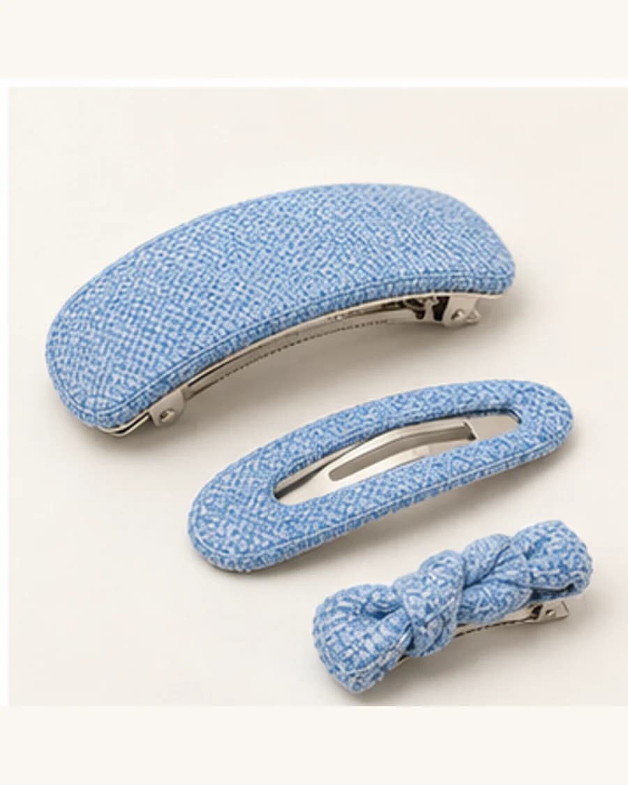 Terrain Hair Clip Set: product-only view