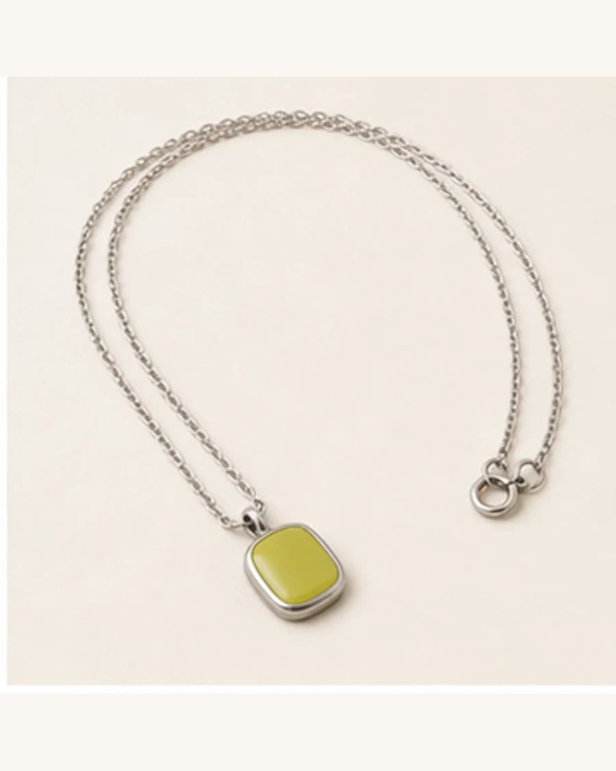 Terrain Pendant Necklace: product-only view