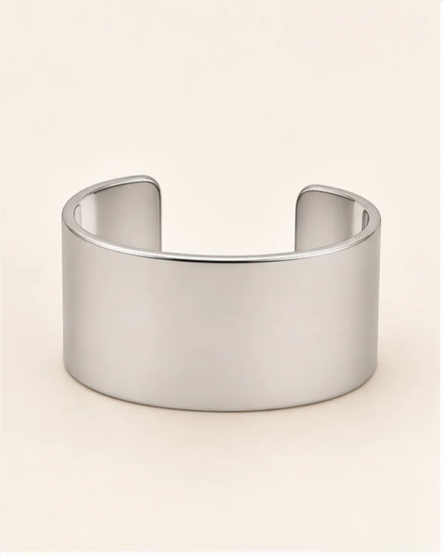 Wide Cuff Bracelet: product-only view