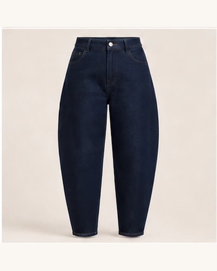 After Dark Barrel Jean: product-only view