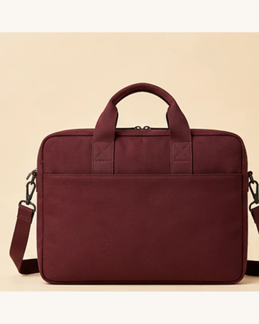 Canvas Laptop Carryall: product-only view
