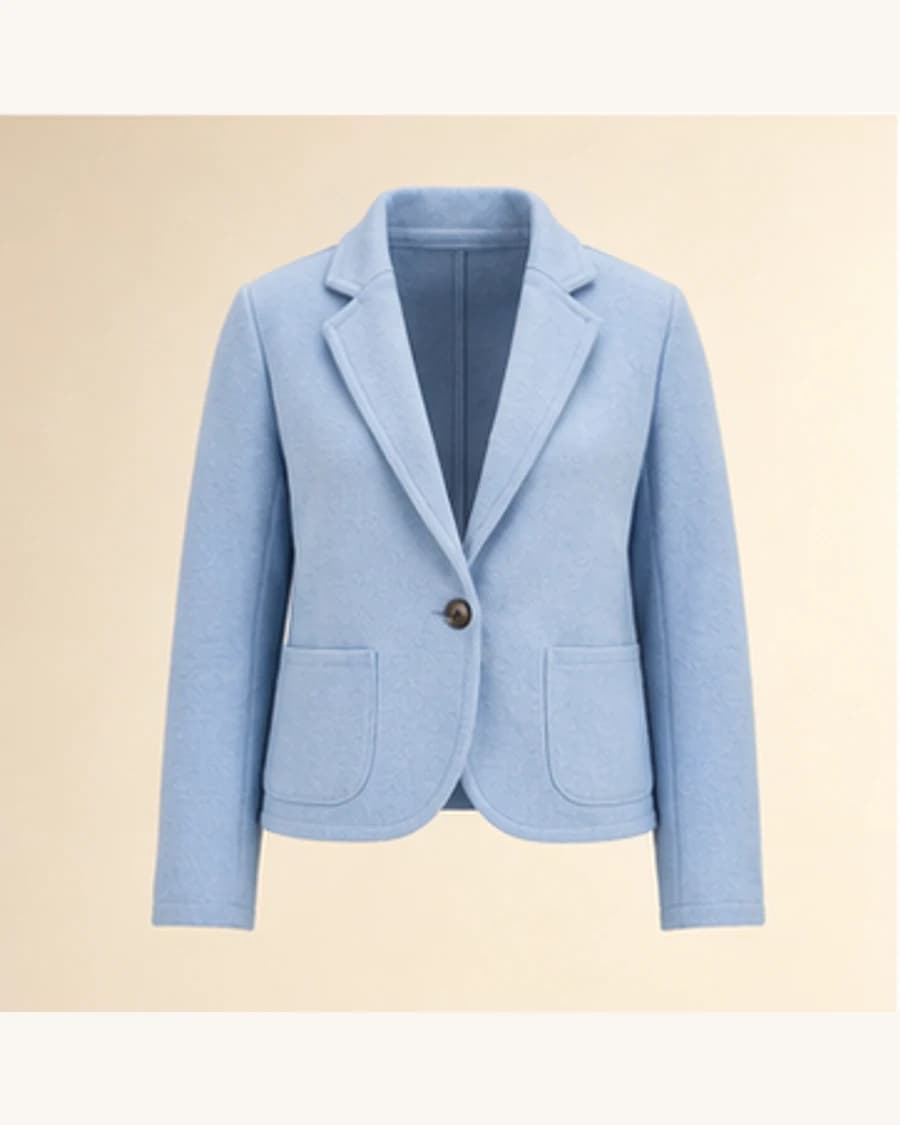 Citylight Cropped Blazer: product-only view