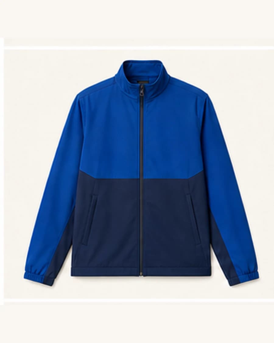 Colour Block Zip Layer: product-only view