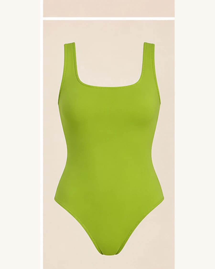 Cove Square Neck Swimsuit: product-only view