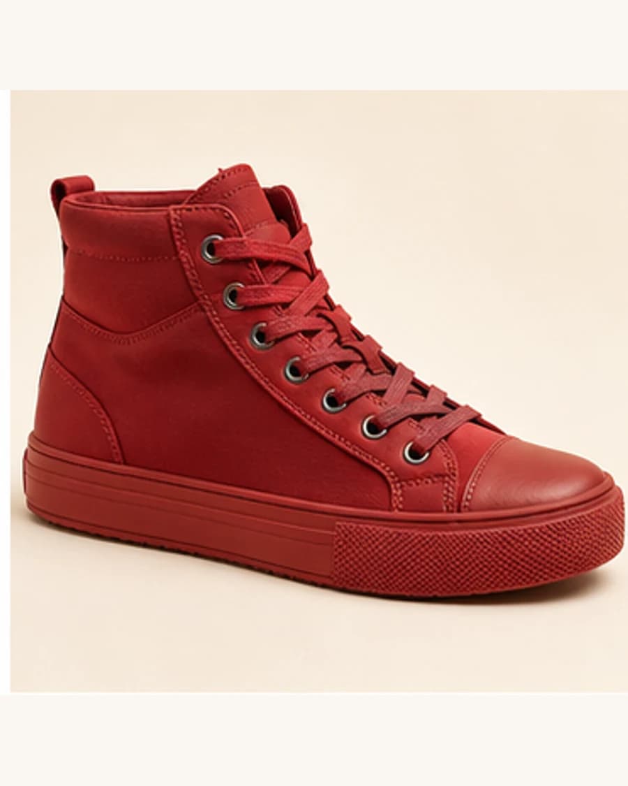 Metro Canvas High Top: product-only view