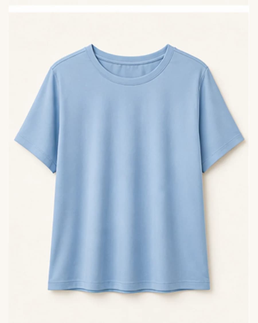 Metro Knit Crew Top: product-only view