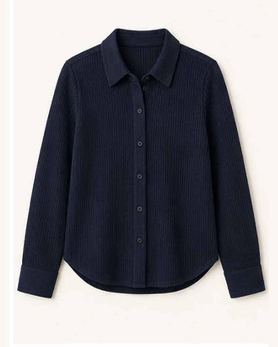 Metro Knit Relaxed Shirt: product-only view