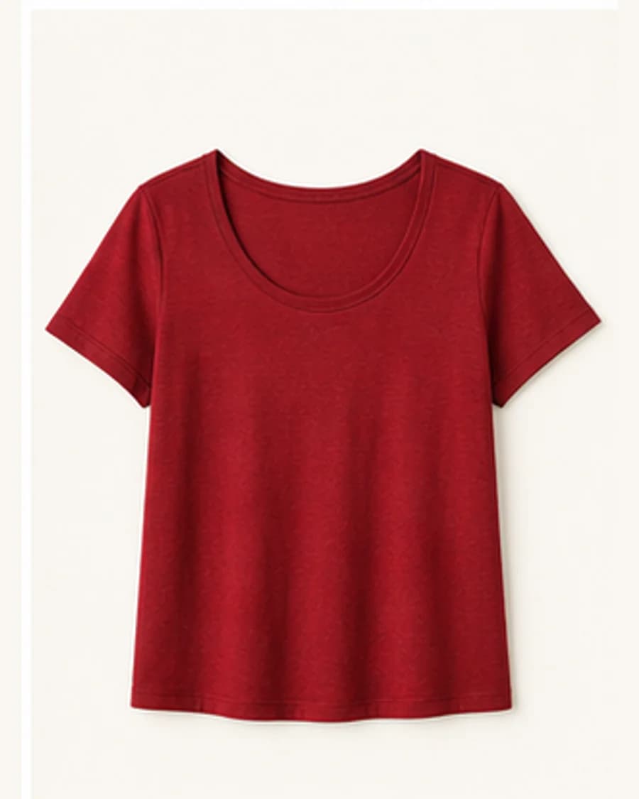 Metro Knit Scoop Top: product-only view